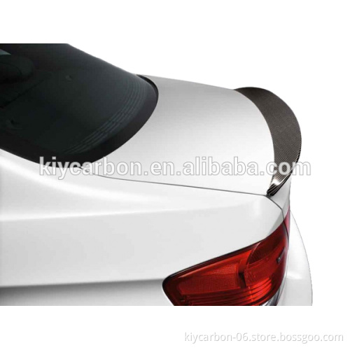 2014 new products high end carbon fiber car parts rear spoiler